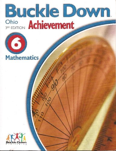 buckle down ohio achievement 6 mathematics 3nd edition