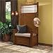 Mission Oak Hall Tree & Bench By Powell Furniture