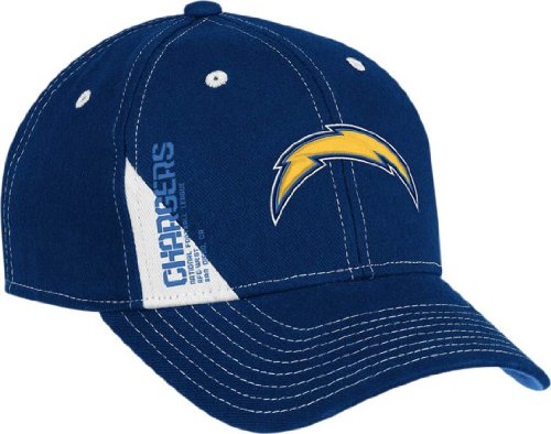 NFL Men's End Zone Structured Adjustable Hat - ND90Z (San Diego Chargers, One Size Fits All)