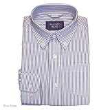 Boys Stripe Oxford Long Sleeve Button Down Shirt