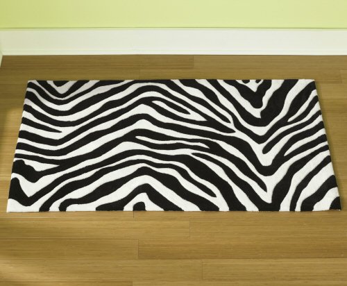 JCPenney Zebra Rug