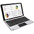 RCA Viking Pro 10.1" 2-in-1 Tablet 32GB Quad Core Computer Laptop Silver Touchscreen WIFI Bluetooth Android 5.0 OS (Lollipop)