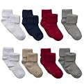 Infant Toddler Circo® 8-pk. Socks - White/Red/Gray/Navy/Tan
