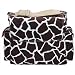 OiOi Giraffe Print Messenger Diaper Bag
