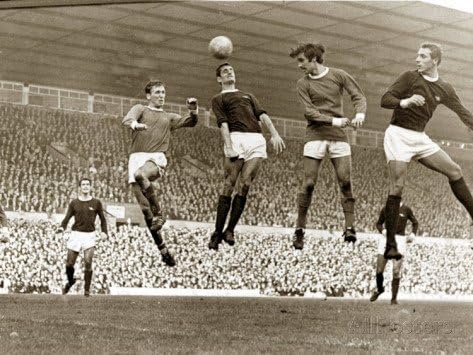 Custom Posters 20X30 Inch Manchester United vs. Arsenal,Football Match at Old Trafford,October 1967 Photographic Print