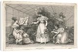 Canvas Prints of Ladies in a conservatory from Mary Evans