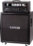 Line 6 Spider Valve HD100 MkII and 412VS Half Stack Black Slant