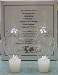 Tear Drop Shape - Paraffin Holder <br>Includes Safety Rubber & Wick