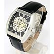 Auguste Galan MECCANIX ASTS Mens Mechanical "Skeleton" Watch with Black Strap. Model: AG-0740