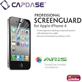 CAPDASE iPhone4 専用 プロフェッショナル スクリーンガード ARiS クリスタルクリアー液晶保護シート SPIH4-C
