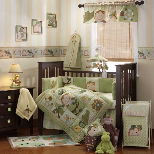 Little Papagayo 4 Piece Crib Bedding Set