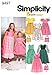 Simplicity Sewing Pattern 9497 Child/Girl Dresses, K5 (7-8-10-12-14)