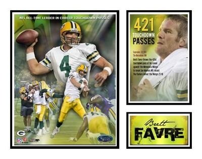 Brett Favre 421 TD (Passes Dan Marino) Milestones and Memories