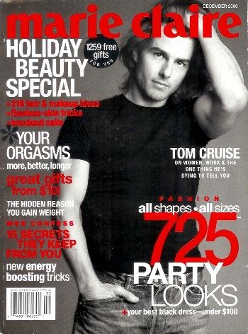 Marie Claire - December 2003: Tom Cruise, Orgasms, & More