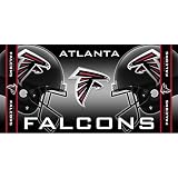 Atlanta Falcons Beach Towel: 30x60 Fiber Reactive