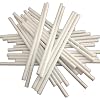 100 114mm (4.5") White Plastic Lollipop Sticks for Cake Pops and Lollies