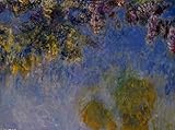 Hand Made Oil Reproduction - Claude Monet - 24 x 18 inches - Wisteria