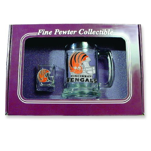 NFL Cincinnati Bengals Shot Glass & Tankard Set