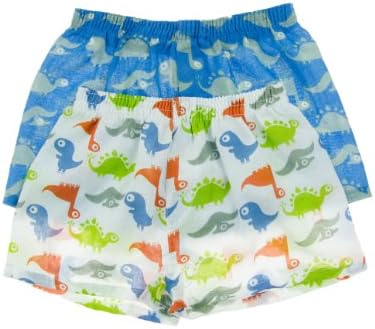 2 Pack Toddlers Boy Boxer Shorts