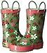 Western Chief Unisex-Child Kids Girls' Waterproof Easy-On Printed Rain Boot Pull