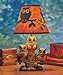 Etna Woodland Owl Table Lamp With Silhouette Shade,Brown
