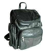 LIC Genuine Leather 'The Organizer Backpack'