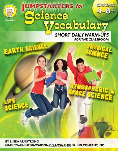 Jumpstarters for Science Vocabulary, Grades 4 - 12