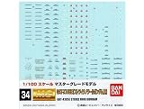 Strike Noir Gundam Seed Decal 1/100 MG Water Base Type 34 Masking Seal