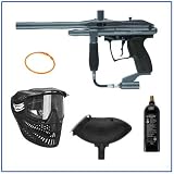 Spyder Classic Series Xtra Paintball Marker Package Grey Blue Combo A