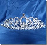 Wedding Tiara With Crystal Arches 30046