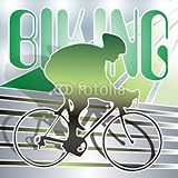 IMAGE OF Wallmonkeys Peel and Stick Wall Decals - Biking - 48