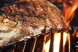 Bbq Ribs on Grill - 48W x 32H - Peel and Stick Wall Decal by Wallmonkeys