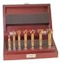 Columbian 33107 7-Piece Titanium Coated Forstner Bit Set