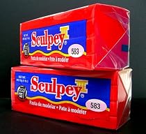 Original Sculpey III- 583 Red Hot Red One Pound