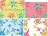 Funky Flora Small Note Cards (Potter Style)