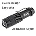 Mr. Henry Adjustable Focus Cree LED Flashlight Super Bright 300 Lumen 3 Modes Flashlight Torch (Set E)