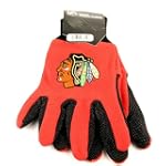 Chicago Blackhawks 2-Tone Jersey Gloves (One Size Fits Most)