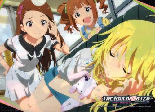 アイドルマスター クリアファイル（美希、やよい、伊織、春香、真、雪歩）