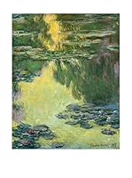 Especial Arte Lienzo Le Bassin des Nympheas Multicolor