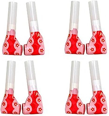 Ladybug Princess Party Blowouts - 24 Pieces