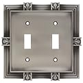 Pineapple Double Switch Wall Plate- Set of 2
