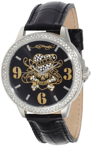 Ed Hardy Men's AP-LK Apollo Love Kills Stainless Steel 316L Watch