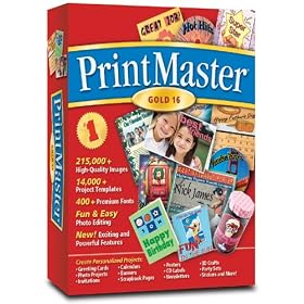 Print Master Gold Version 16.0 by Broderbund