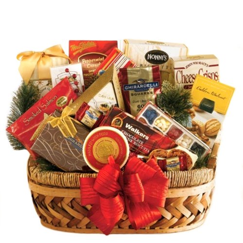 Special Occasion Gourmet Candy & Snack Food Basket - Valentines or Easter Gift Idea