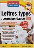 Lettres types et correspondance 2006