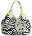 purse handbag women tote hobo fashion casual design zebra animal print bag (Many Colors Available!!)