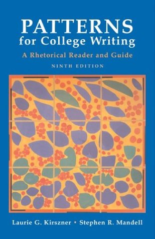 Writing with a thesis a rhetoric and reader 11th edition