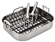 All-Clad Stainless Roasting Pan with Rack and Turkey Forks