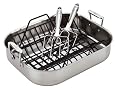 All-Clad Stainless Roti Combo with Rack and Turkey Forks