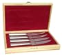 Shun Steel Steel 4-Piece Steak Knife Set
